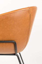 Esszimmerstuhl FESTON BROWN von ZUIVER 