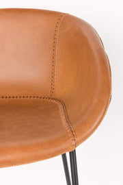 Barhocker FESTON BROWN von ZUIVER 