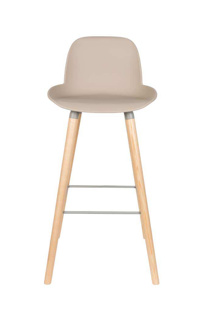 Barhocker ALBERT KUIP in Taupe von ZUIVER