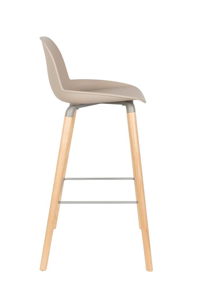 Barhocker ALBERT KUIP in Taupe von ZUIVER