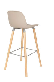Barhocker ALBERT KUIP in Taupe von ZUIVER