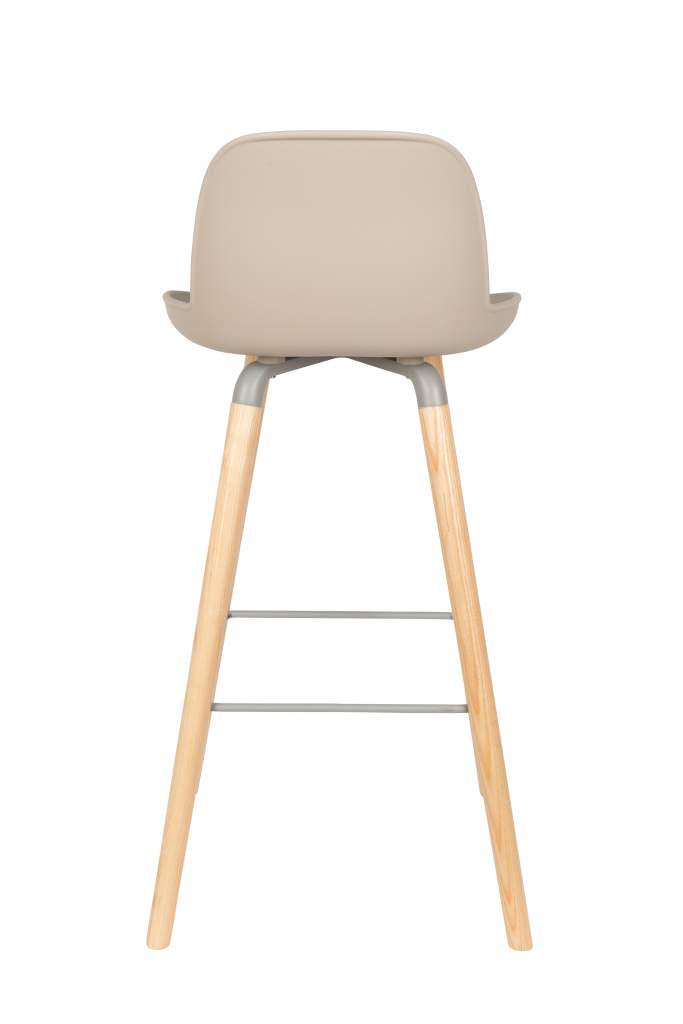Barhocker ALBERT KUIP in Taupe von ZUIVER