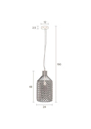 Mesh Pendelleuchte JIM TALL von DutchBone