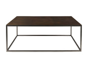Couchtisch LEE mit Vintage Messing Platte von DutchBone
