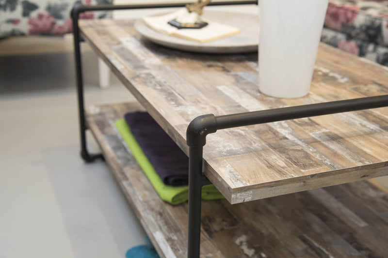 Couchtisch FACTORY 110 x 64 cm - Driftwood Nachbildung