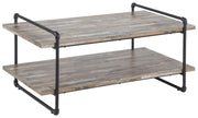 Couchtisch FACTORY 110 x 64 cm - Driftwood Nachbildung