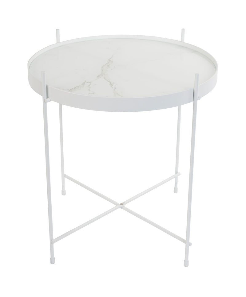 Beistelltisch CUPID MARBLE WHITE von Zuiver