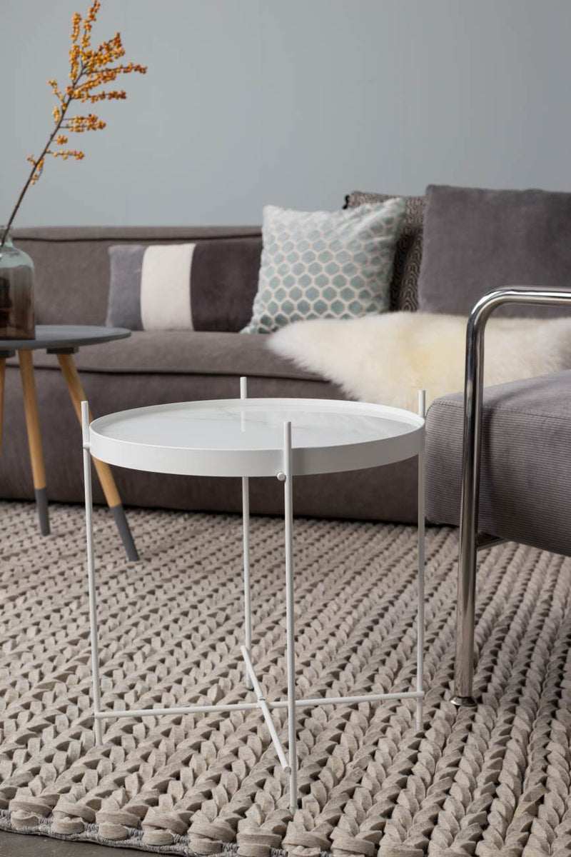 Beistelltisch CUPID MARBLE WHITE von Zuiver