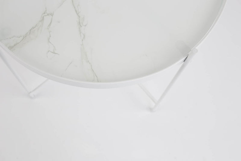 Beistelltisch CUPID MARBLE WHITE von Zuiver