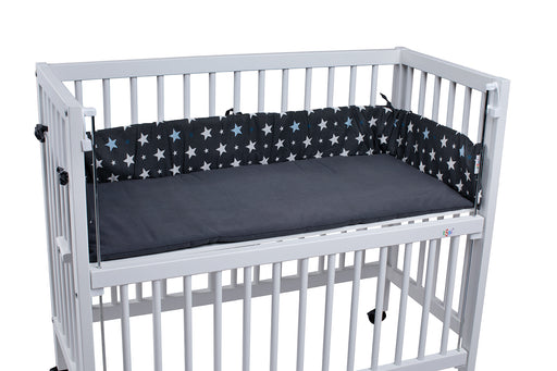 tiSsi® Polster Nestchen 90x40 cm in Grau mit Sternen