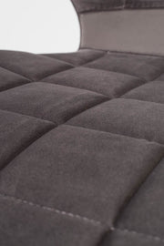 Esszimmerstuhl OMG VELVET Samt Grau von ZUIVER