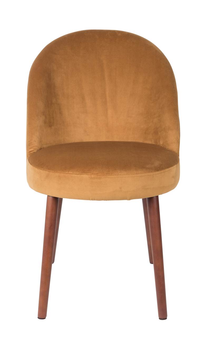 Esszimmerstuhl BARBARA VELVET Samt Camel von DutchBone