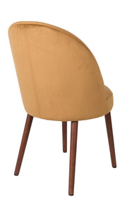 Esszimmerstuhl BARBARA VELVET Samt Camel von DutchBone