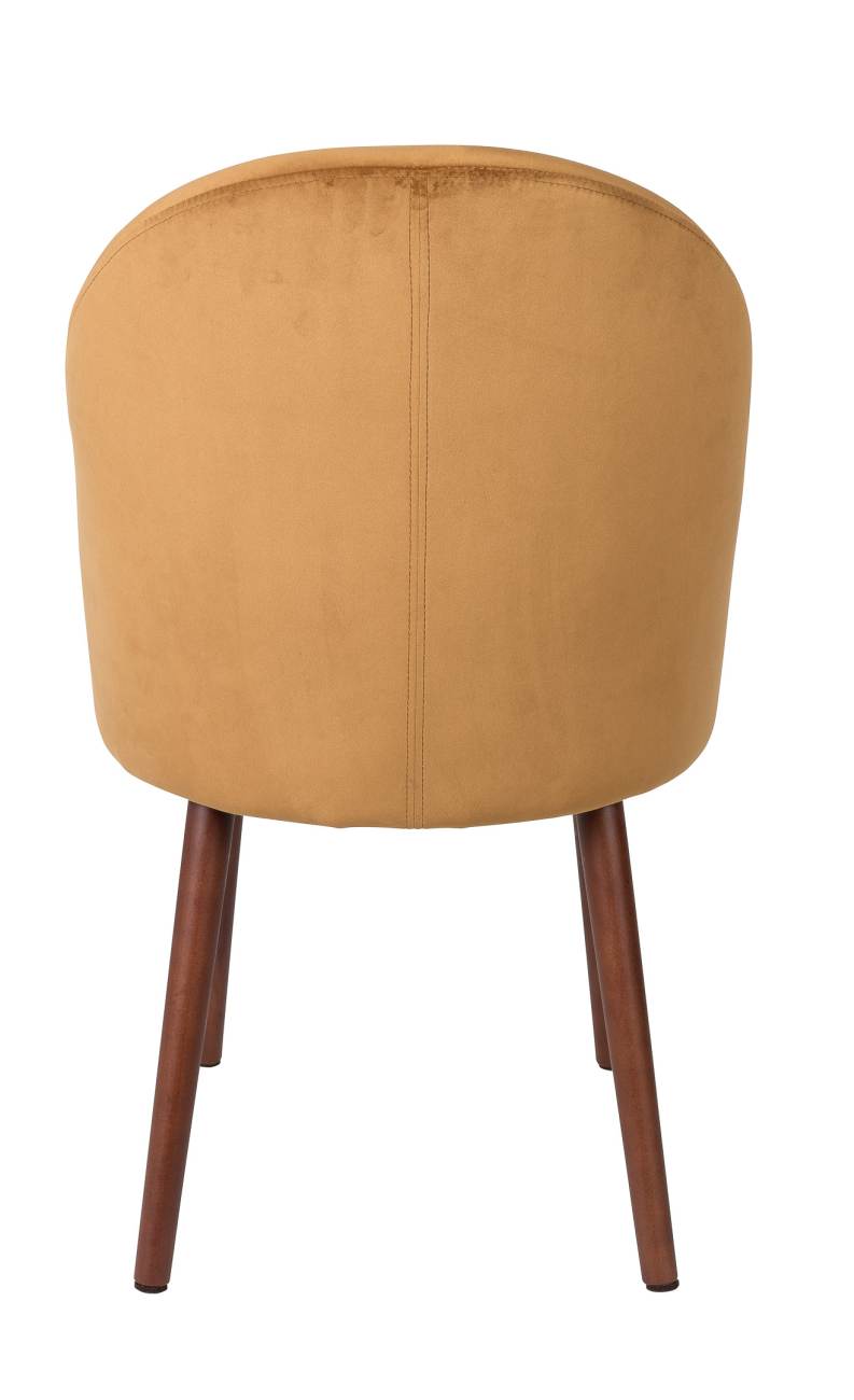 Esszimmerstuhl BARBARA VELVET Samt Camel von DutchBone