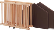 Faltbares Laufgitter Laufstall tiSsi® Buche natur 6-eckig
