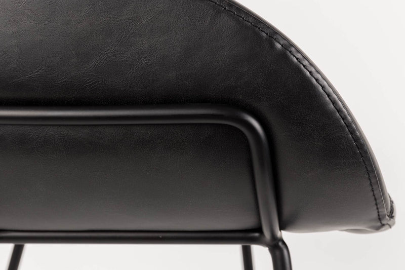 Tresenhocker FESTON BLACK von ZUIVER 