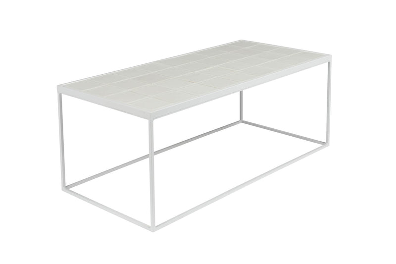 Couchtisch GLAZED WHITE Wohnzimmertisch von ZUIVER