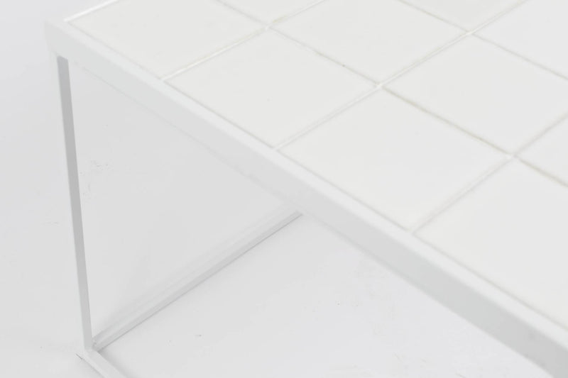 Couchtisch GLAZED WHITE Wohnzimmertisch von ZUIVER