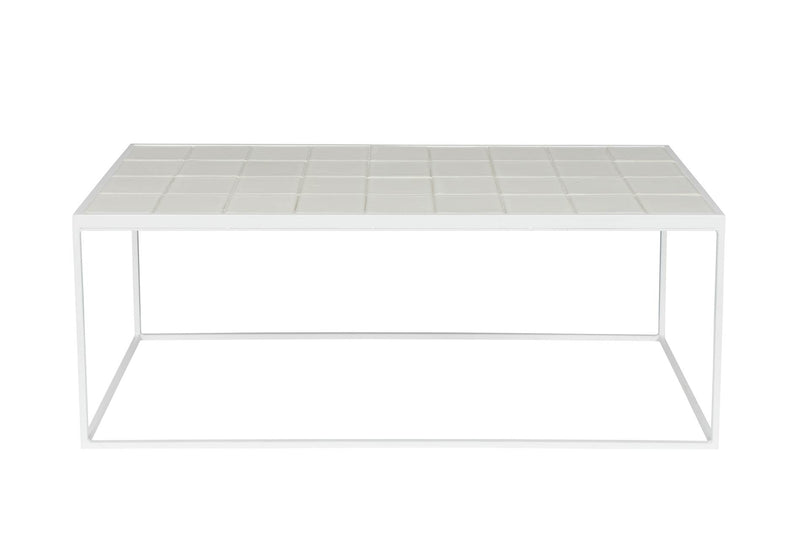 Couchtisch GLAZED WHITE Wohnzimmertisch von ZUIVER