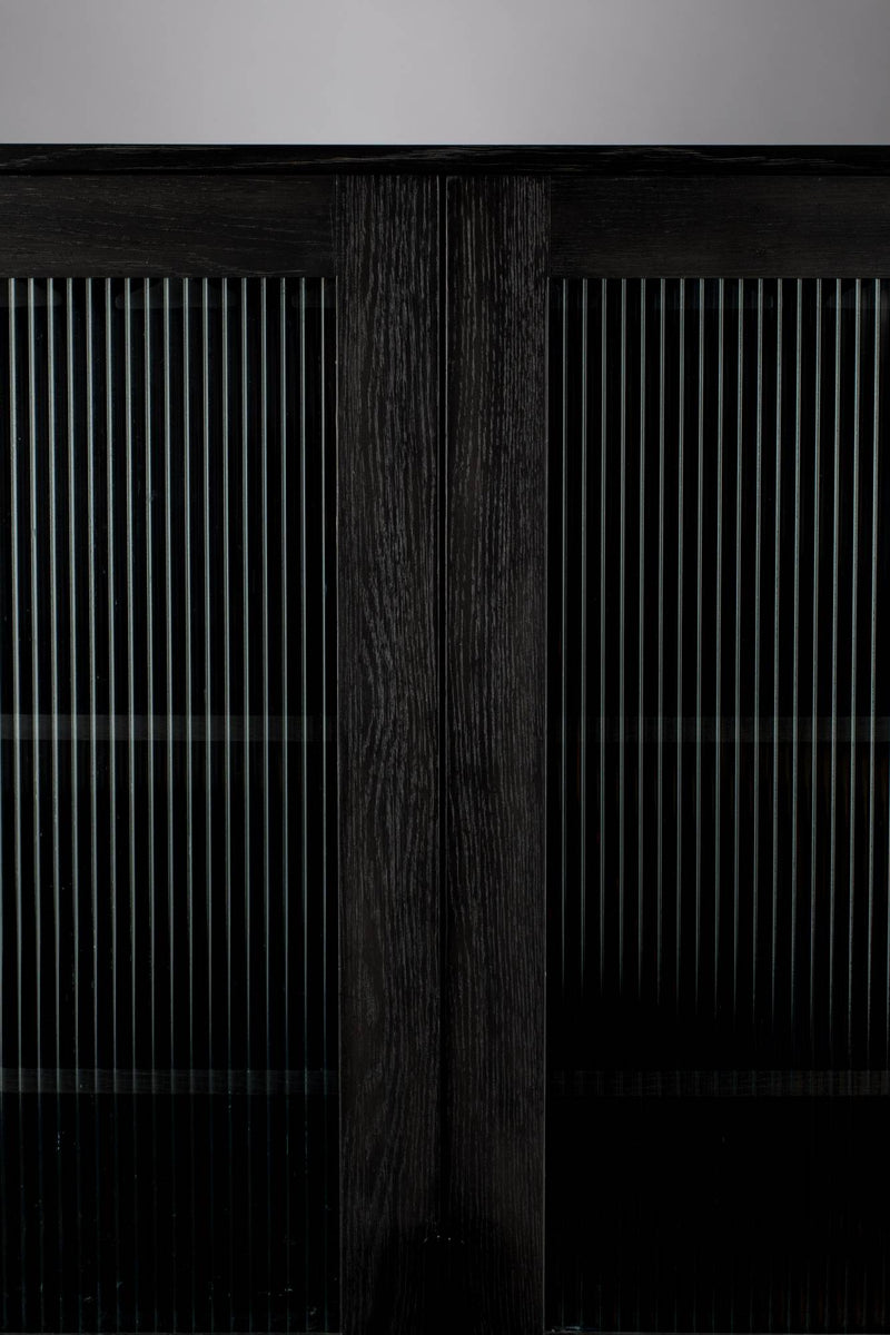 Buffetschrank Weinschrank TRAVIS BLACK OAK von ZUIVER