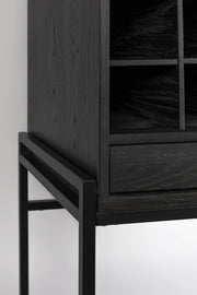 Buffetschrank Weinschrank TRAVIS BLACK OAK von ZUIVER
