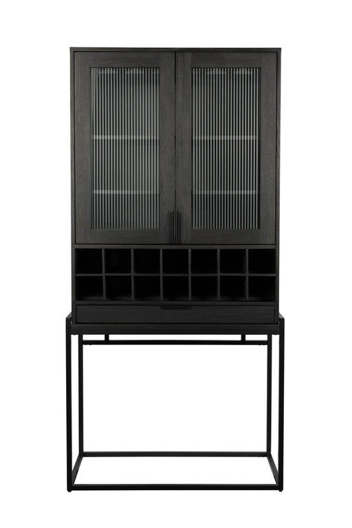 Buffetschrank Weinschrank TRAVIS BLACK OAK von ZUIVER