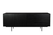 Sideboard TRAVIS BLACK OAK von ZUIVER