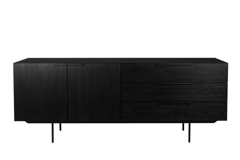 Sideboard TRAVIS BLACK OAK von ZUIVER