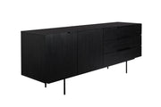 Sideboard TRAVIS BLACK OAK von ZUIVER