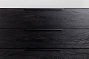 Sideboard TRAVIS BLACK OAK von ZUIVER