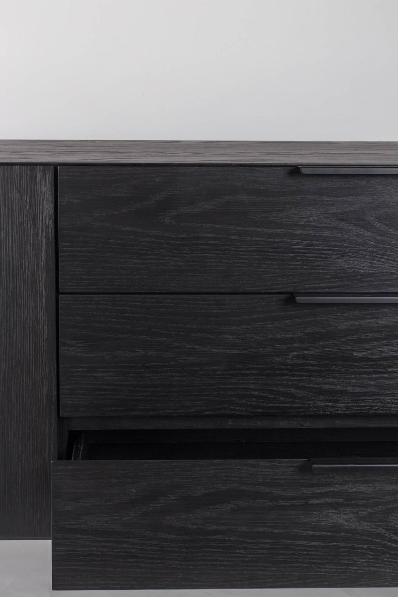 Sideboard TRAVIS BLACK OAK von ZUIVER