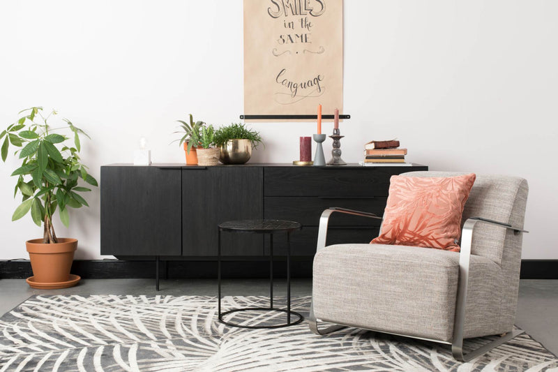 Sideboard TRAVIS BLACK OAK von ZUIVER