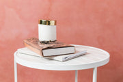 Beistelltisch GLAZED WHITE von ZUIVER