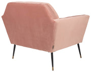 Lounge Sessel KATE Samt Altrosa von DUTCHBONE