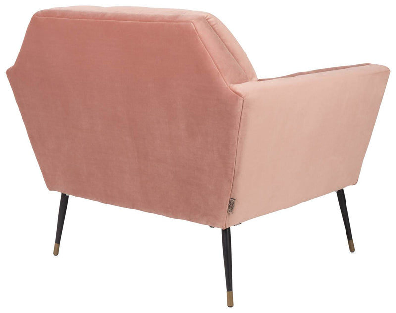 Lounge Sessel KATE Samt Altrosa von DUTCHBONE
