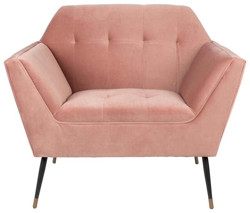 Lounge Sessel KATE Samt Altrosa von DUTCHBONE