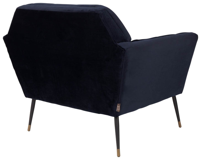 Lounge Sessel KATE DEEP BLUE Samt von DUTCHBONE