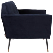 Lounge Sessel KATE DEEP BLUE Samt von DUTCHBONE