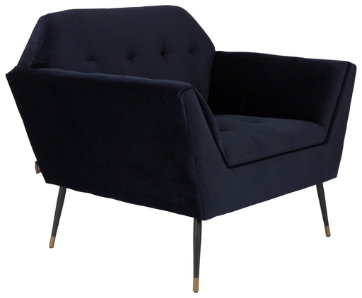 Lounge Sessel KATE DEEP BLUE Samt von DUTCHBONE