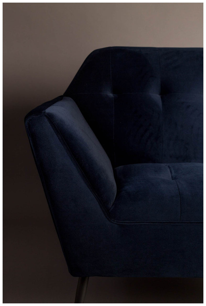 Lounge Sessel KATE DEEP BLUE Samt von DUTCHBONE
