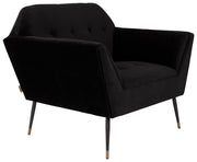 Lounge Sessel KATE BLACK Samt von DUTCHBONE