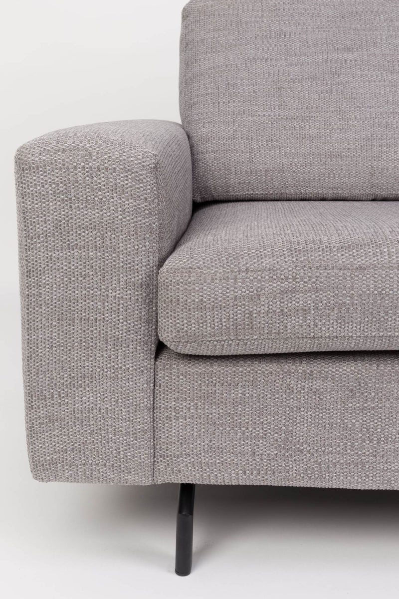 Sofa Couch JEAN GREY 2,5 Sitzer von Zuiver