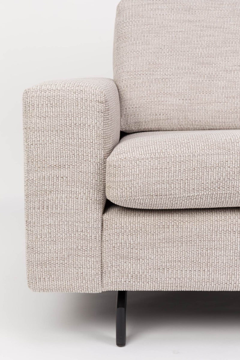 Sofa Couch JEAN LATTE 2,5 Sitzer von Zuiver