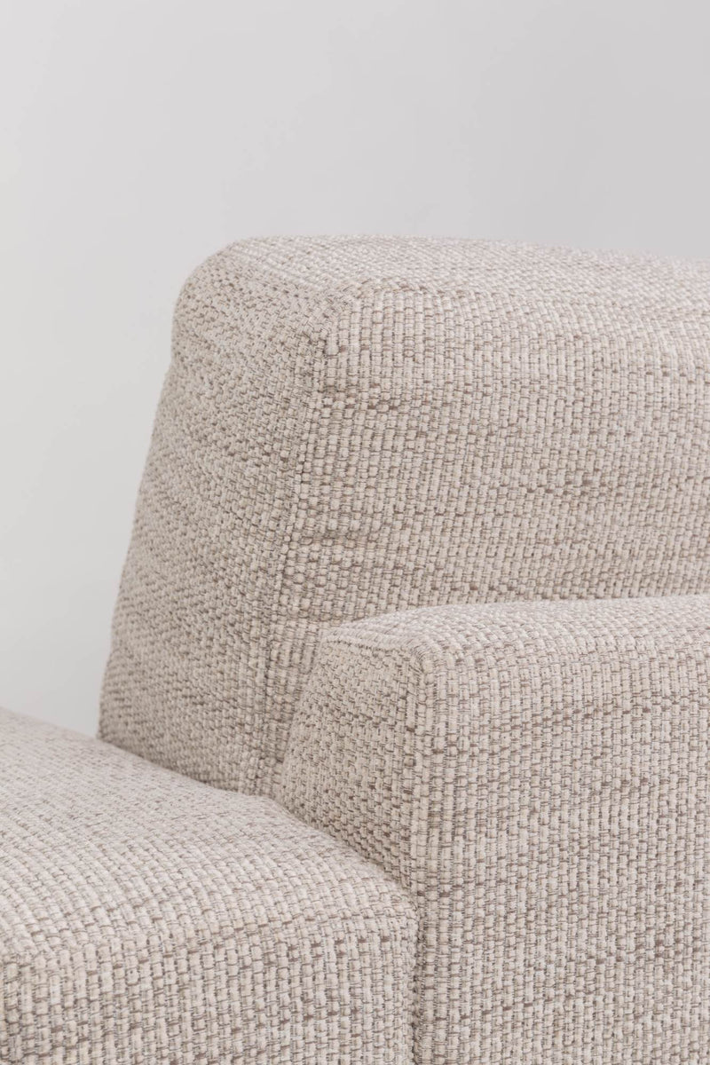 Sofa Couch JEAN LATTE 2,5 Sitzer von Zuiver