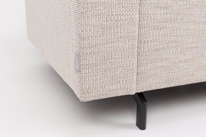 Sofa Couch JEAN LATTE 2,5 Sitzer von Zuiver
