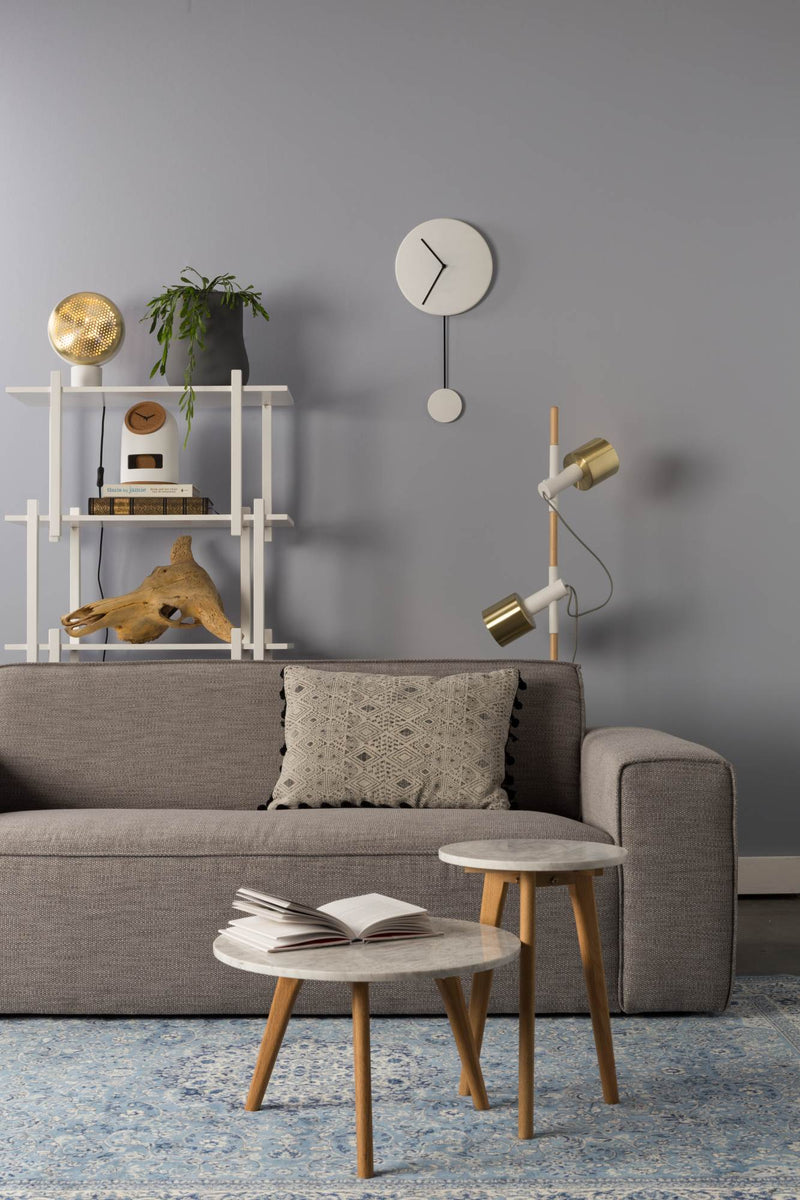 Sofa Couch BOR GREY 2,5 Sitzer von ZUIVER