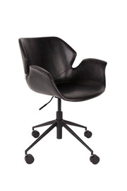 Bürostuhl NIKKI OFFICE ALL BLACK von Zuiver