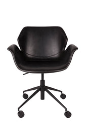 Bürostuhl NIKKI OFFICE ALL BLACK von Zuiver