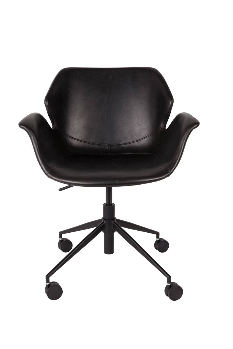 Bürostuhl NIKKI OFFICE ALL BLACK von Zuiver