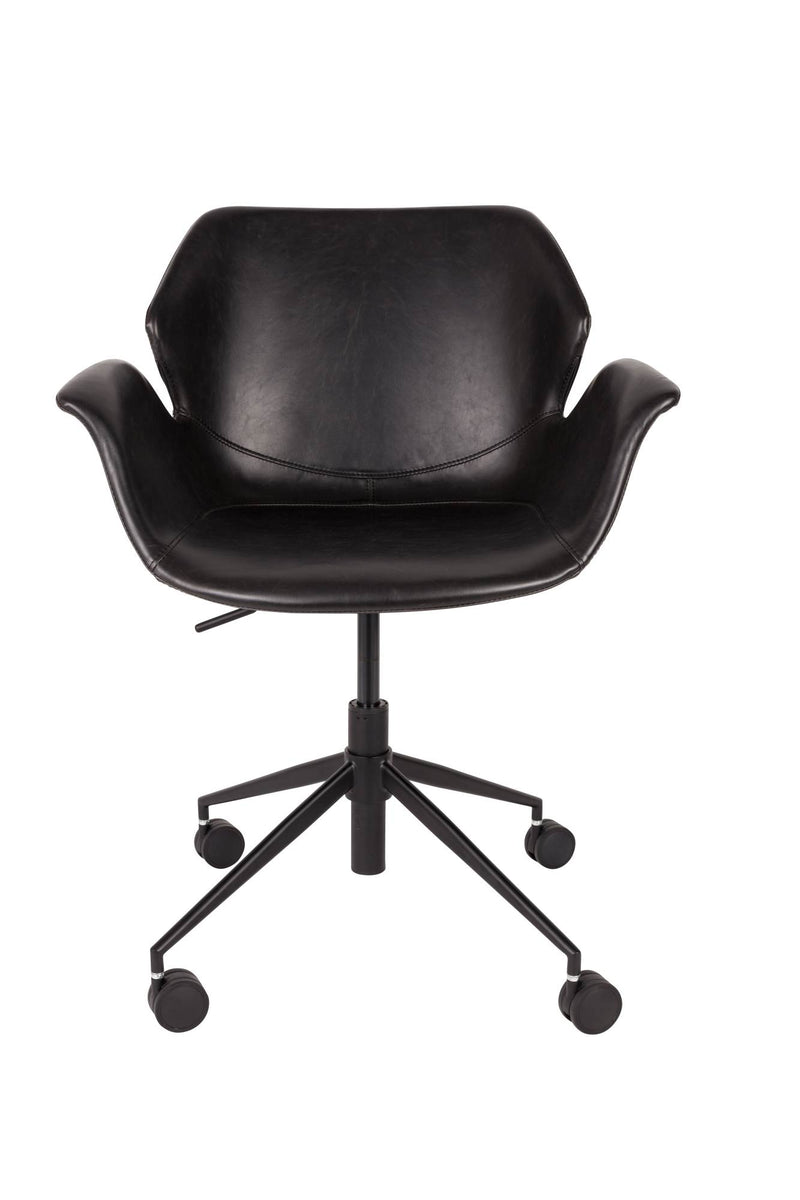 Bürostuhl NIKKI OFFICE ALL BLACK von Zuiver